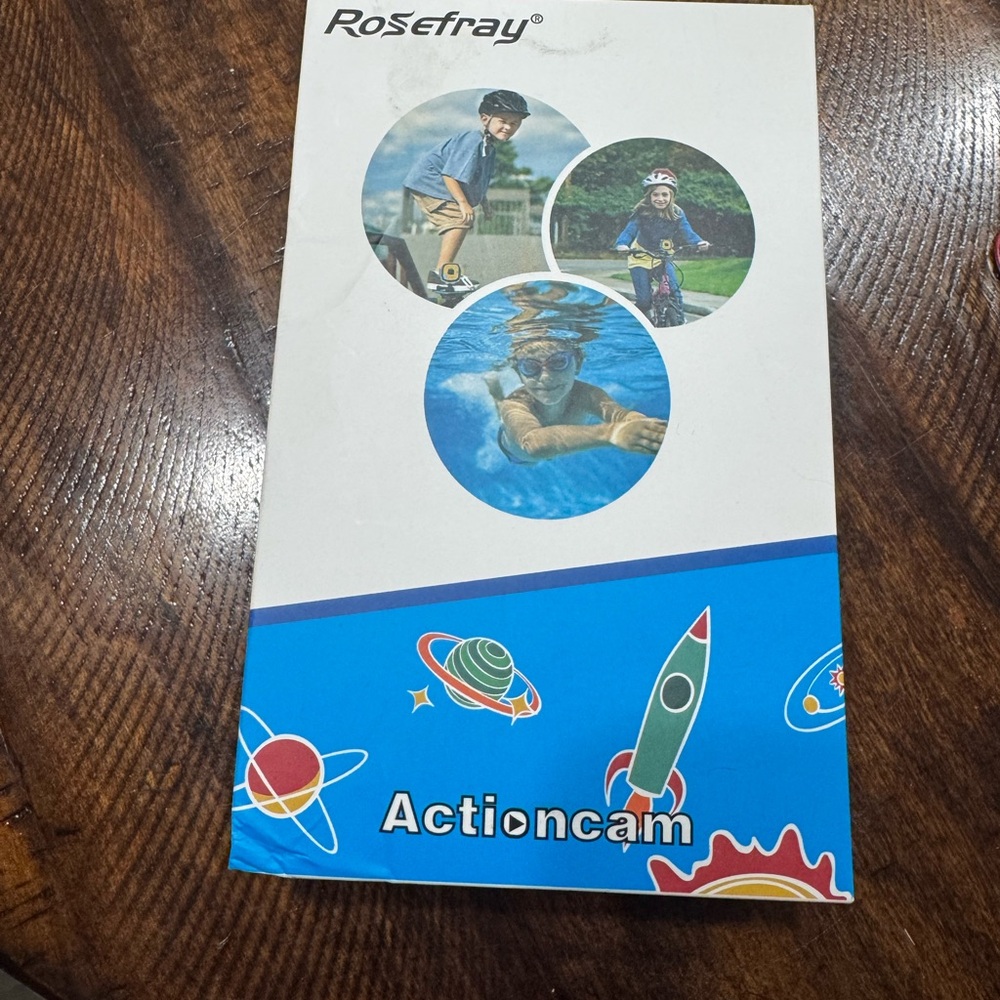 Rosefray Actioncam with Blue Accents